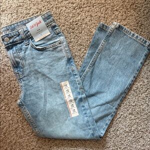 NWT Cat & Jack Denim Blue Jeans Sz 10 SLIM